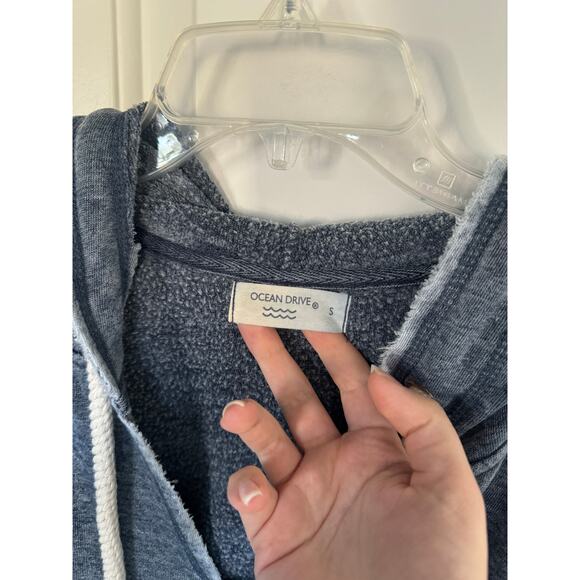 OBX Outer Banks Distressed Hoodie Womens Small Blue Endless Summer Beach Life - Picture 3 of 5